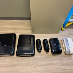 Commercial TORK Bathroom Set Of 6 (Free Starter Soaps & TP!- See Pics)