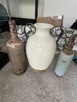 Decorative vases - moving sale