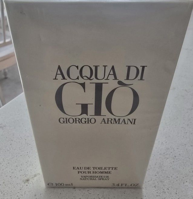 Acqua Di Gio Mens Cologne 3.4 Oz New