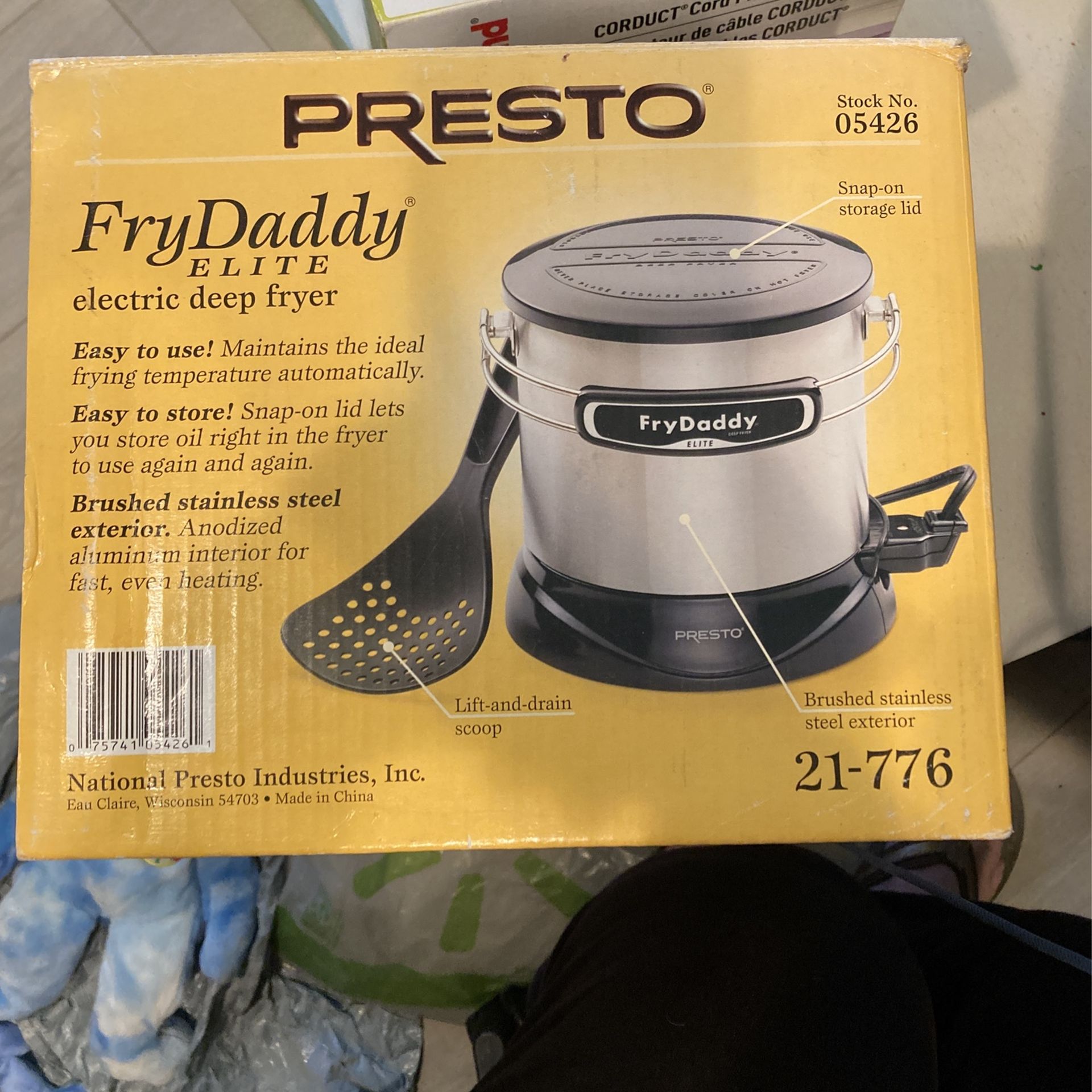 Presto Fry Daddy Electric Deep Fryer