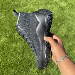 Men Black Dior Boots 