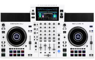 Denon Dj Live 4  w/ Polycarbonate Dust cover  Brand New Never used