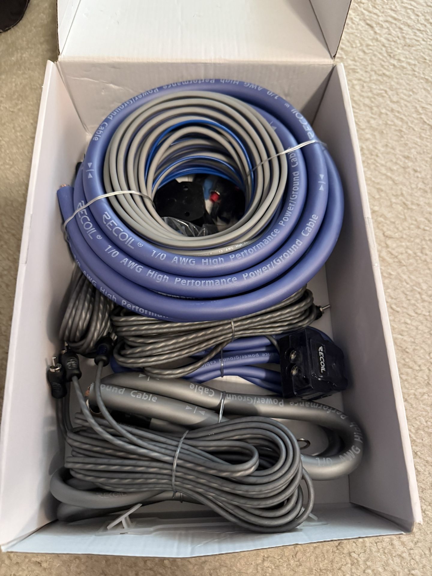 Dual 0 Gauge Amp Kit