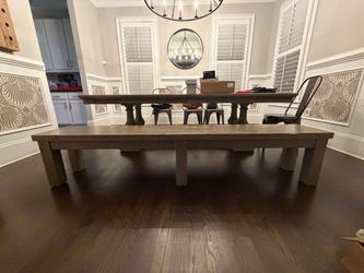 RH Salvaged Wood Bench 90in