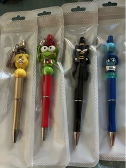 Handmade beaded pens