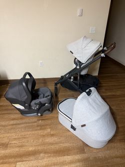 Uppababy Stroller Cruz V2  and Bassinet and Car seat 