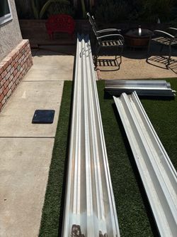 Aluminum patio panels - read description
