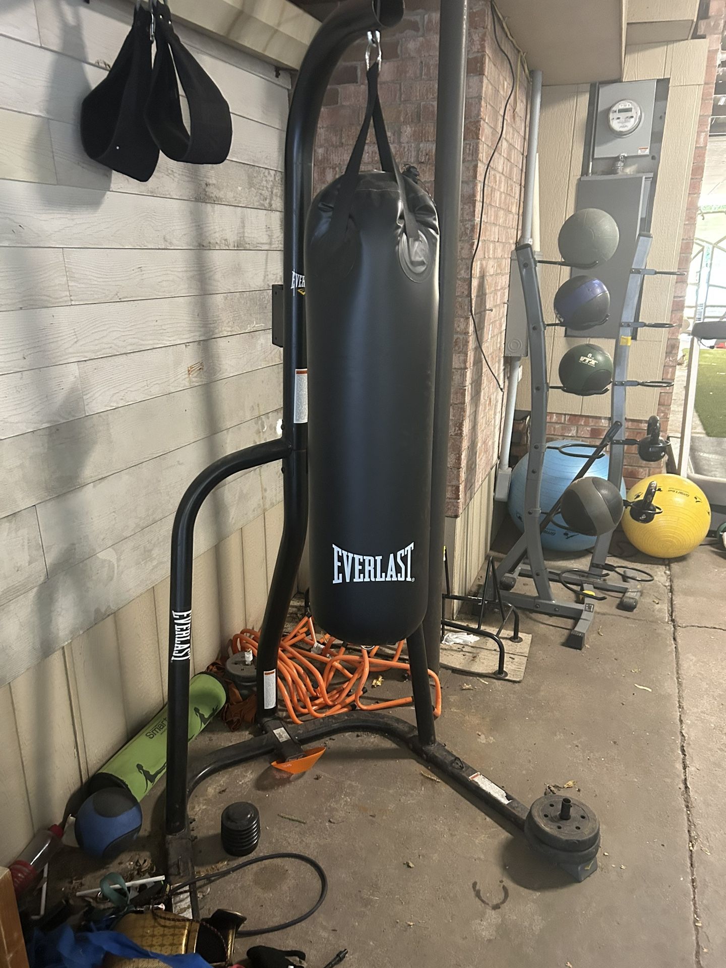 Everlast Punching Bag Set