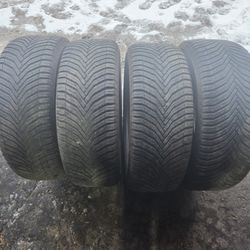 4 tires 235/50/19 Michelin CrossClimate²
