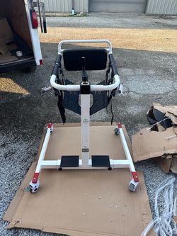 Patient lift  commode chair