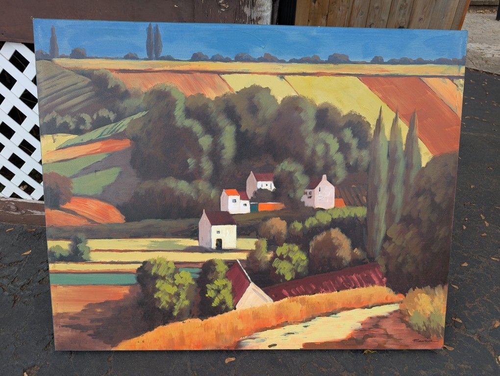 Large Painting Wall Art Frame Decor