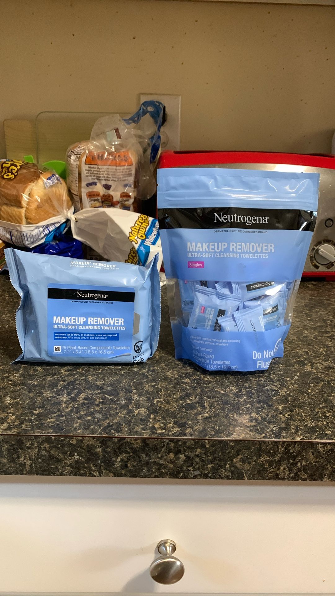 Neutrogena Plant Based Makeup Remover Wipes-2 Items!($13.14+ Value)