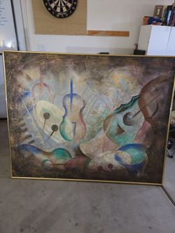 DAMAGED Lee Reynolds Painting