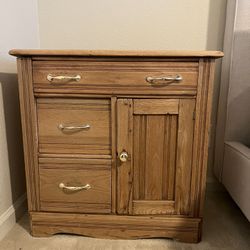 Wood Cabinet