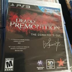 Brand New factory sealed deadly promotion for PlayStation 3 ps3 60 or Best offer
