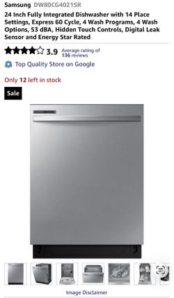Brand new dishwasher in box