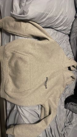 Gray essentials hoodie