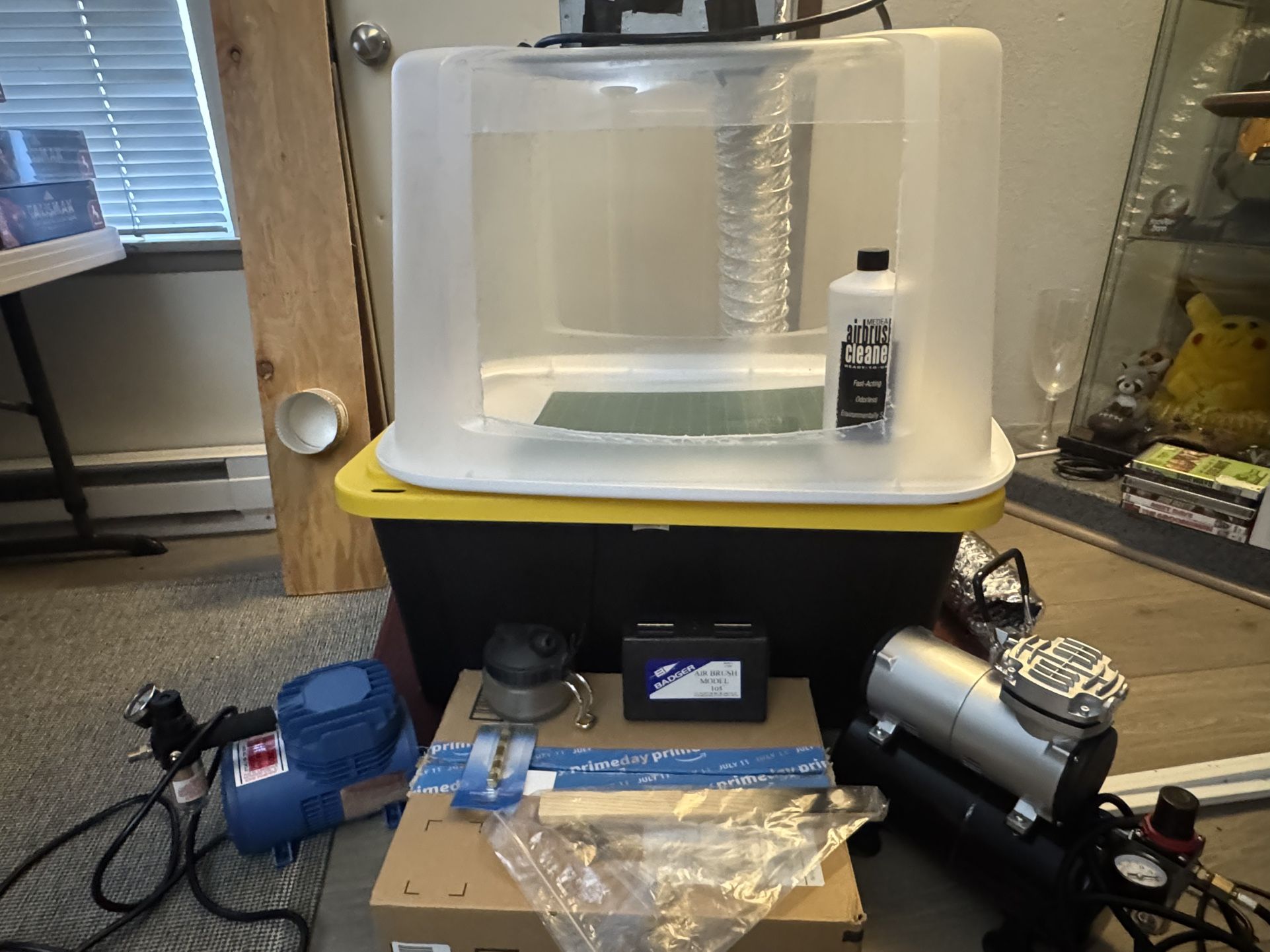 Airbrushing Station