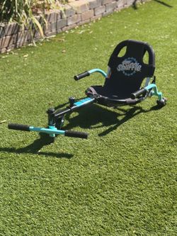 Razor Crazy Cart Shuffle – Kid-Powered Drifting Go-Kart for Ages 4+, Crazy Cart Drift Bar Technology, Adjustable Frame with 5 Length Settings