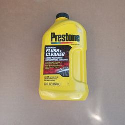 New Prestone Radiator Flush + Cleaner 22 fl. oz. AS105Y
