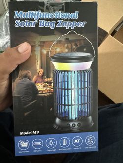 Multifuncional Solar Bug Zapper