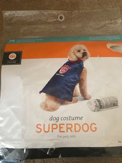 SUPER DOG COSTUME MED 15-30lbs