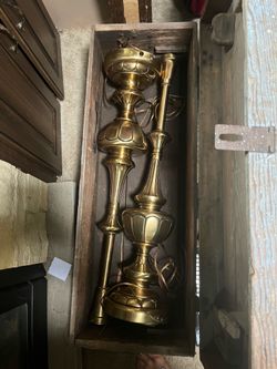 Brass lamps