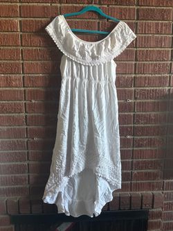 Peruvian Cotton Dress for Costume or Repair