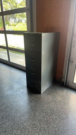 File cabinet grey