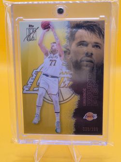 2025-26 Topps Signature Class Luka Doncic Yellow Color Match /399 Lakers 🔥
