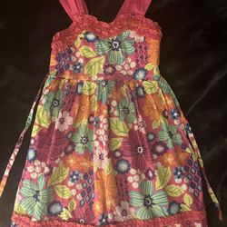 Gorgeous Colorful Flower Sundress-6X