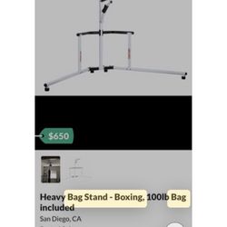 Boxing Bag Stand Best Ever!!! 