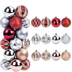 Christmas Ball Ornaments for Christmas Decorations,