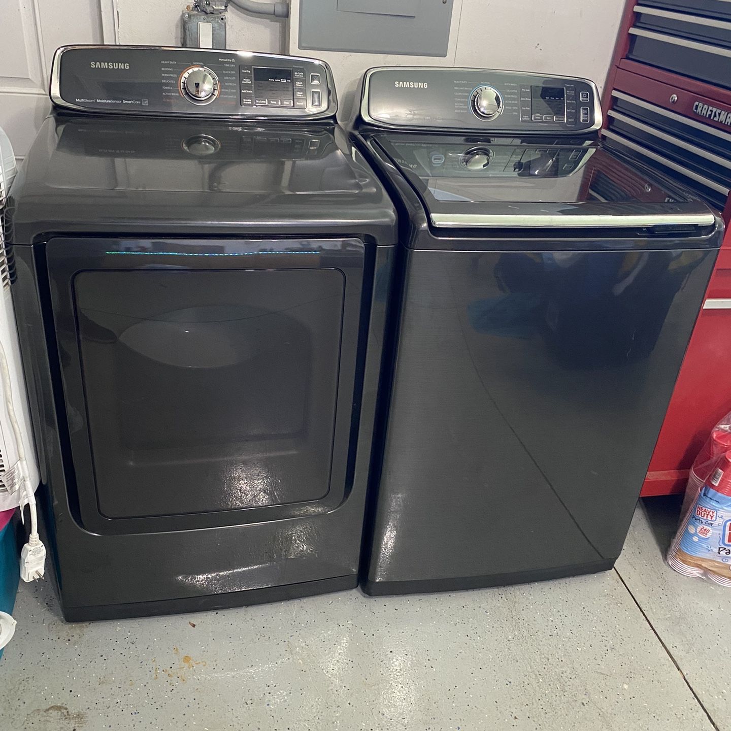 Samsung Washer & Gas Dryer