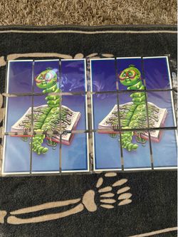 Book Worm Completed Puzzle