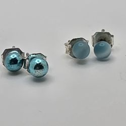 Blue Earrings