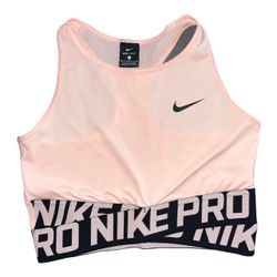 Nike pro intertwist crop tank top ladies online