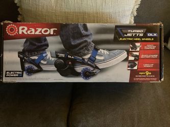 Razor Turbo Jetts DLX Electric Heel Wheels Sale!