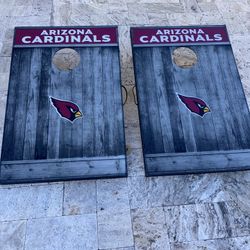 Arizona Cardinals Cornhole Boards 2ft X 3ft No Bean Bags