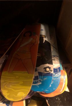 New skateboard decks