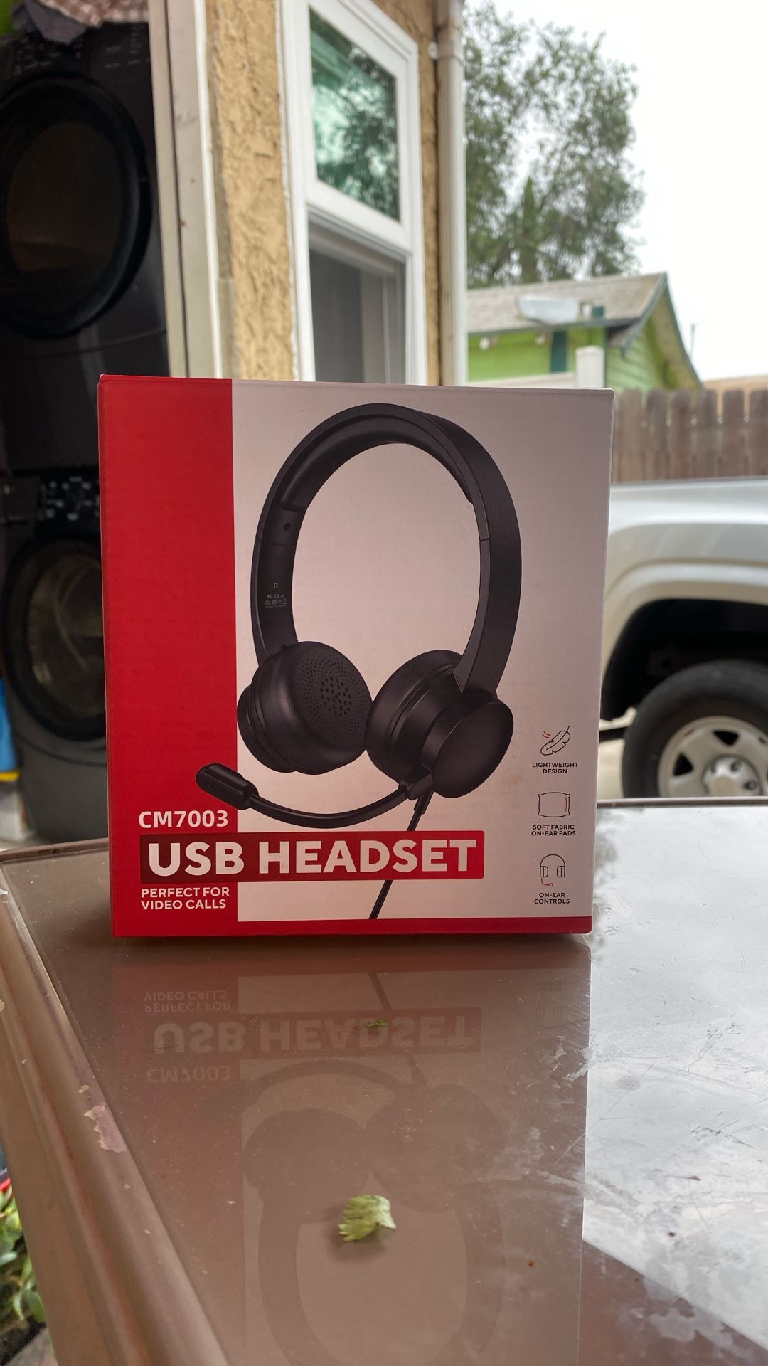 Lightweight On-ear USB Headset 20 $