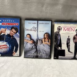 Bruce Almighty The Break-Up Matchstick Men DVD UNTESTED  