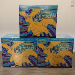 Ascended Heroes ETB Pokemon *Sealed
