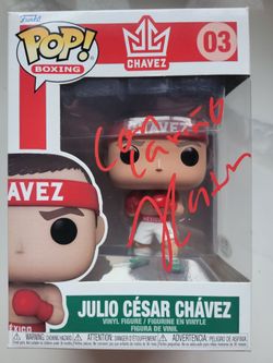 Julio Caesar Chavez Signed Funko