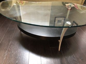 Kidney shape coffee table