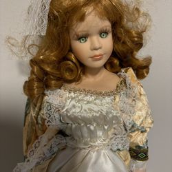 Beautiful Collectible Porcelain doll 