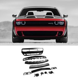Dodge Challenger Hellcat style Front Bumper (Fits 2008-2014)