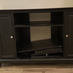 Black TV Stand