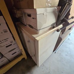 Wood File Cabinet