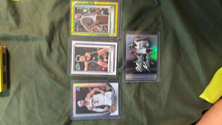 OLIVIA MILE RATED PROSPECT, KAWHI LEONAR YOUNG KINGS, JOSH HART REFRACTOR, DOC RIVERS NUMBERED